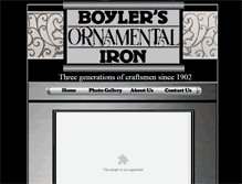 Tablet Screenshot of boyleriron.com